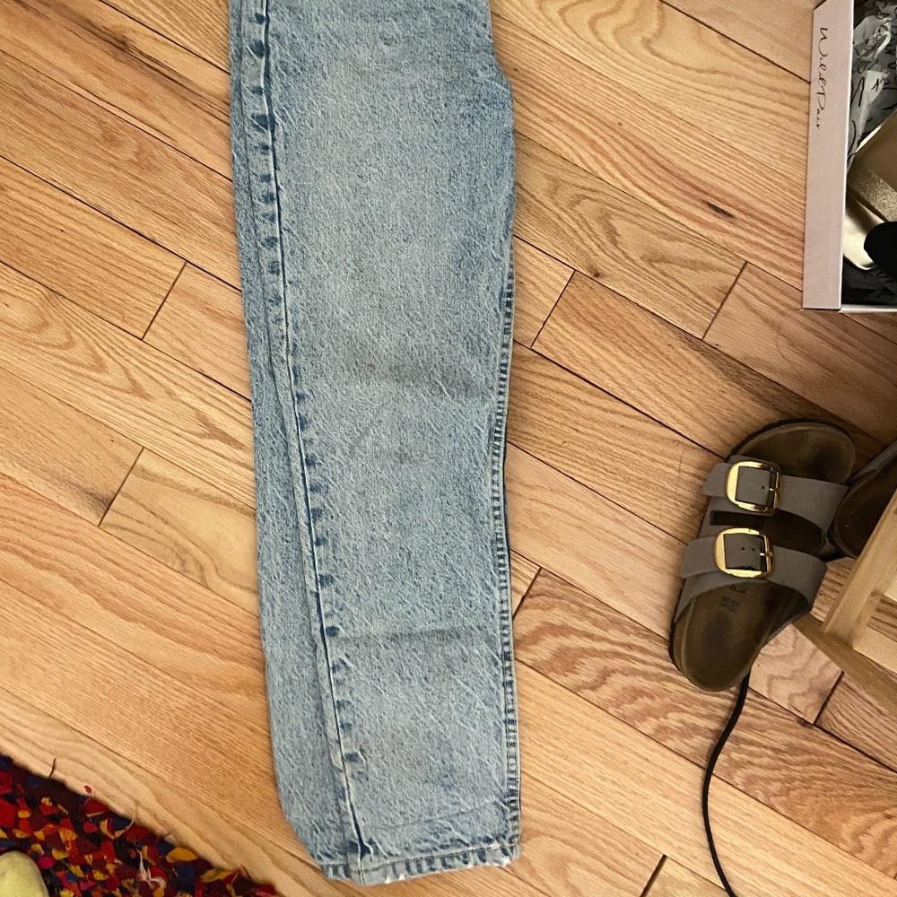 Light blue jeans